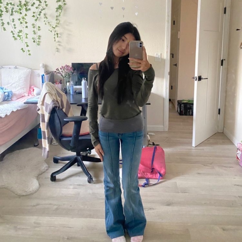 Garage flared jeans